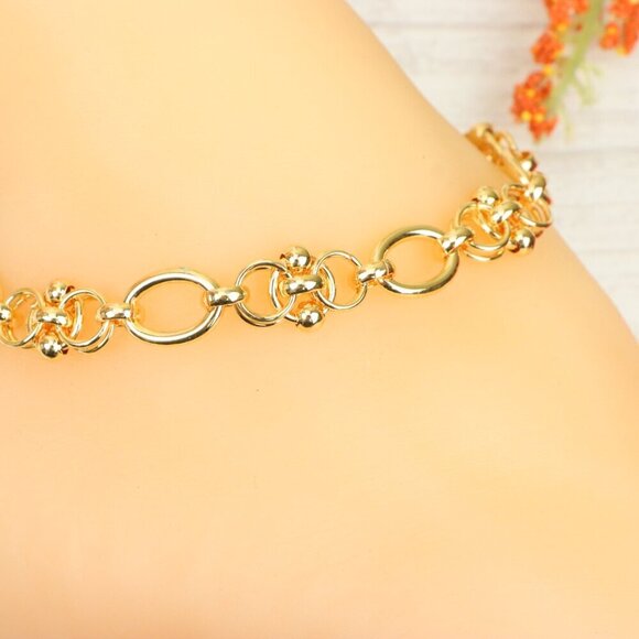 "Handmade Anklet – Elegant & Delicate Jewelry for Women | UNVRC1616 - Picture 10 of 10